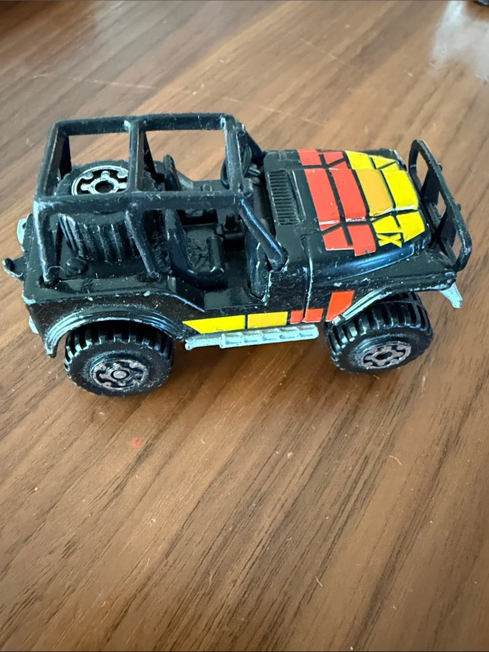 Matchbox 1983 Black Jeep 4x4